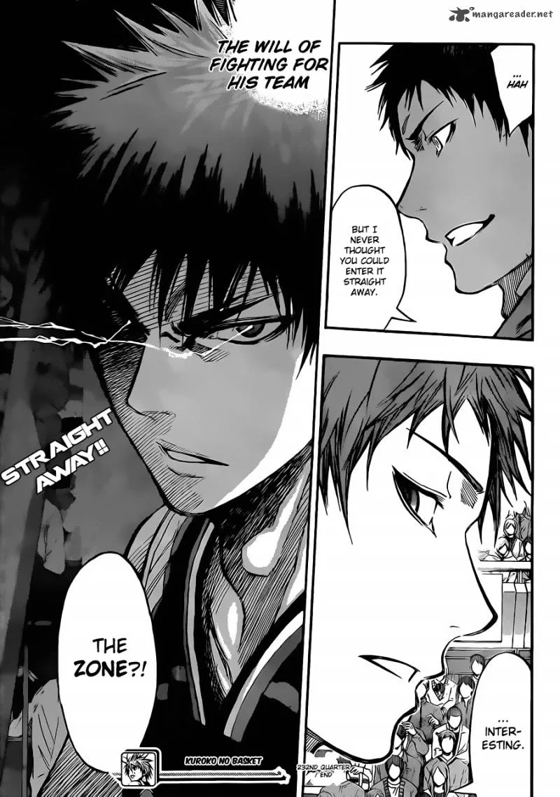 Kuroko no Basket Chapter 232 page 19