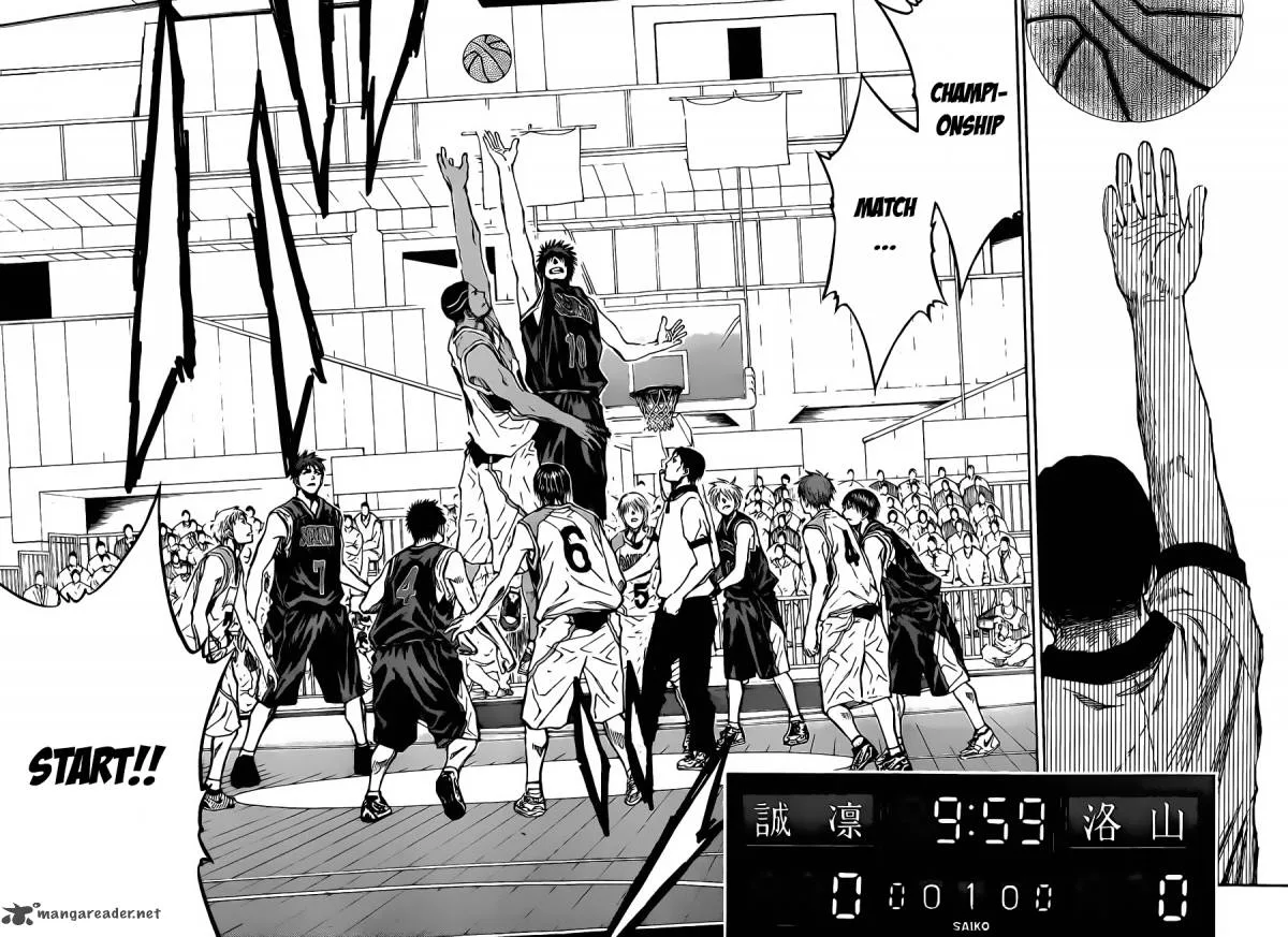 Kuroko no Basket Chapter 232 page 8