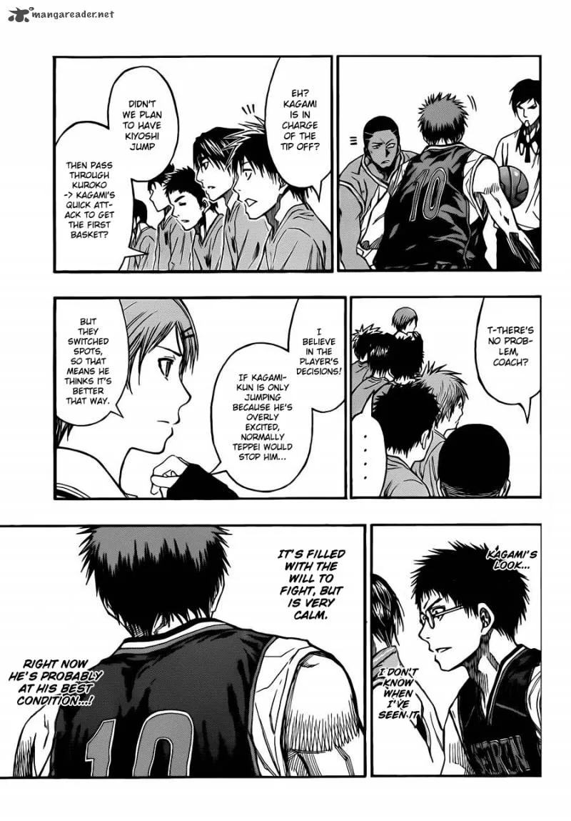 Kuroko no Basket Chapter 232 page 5