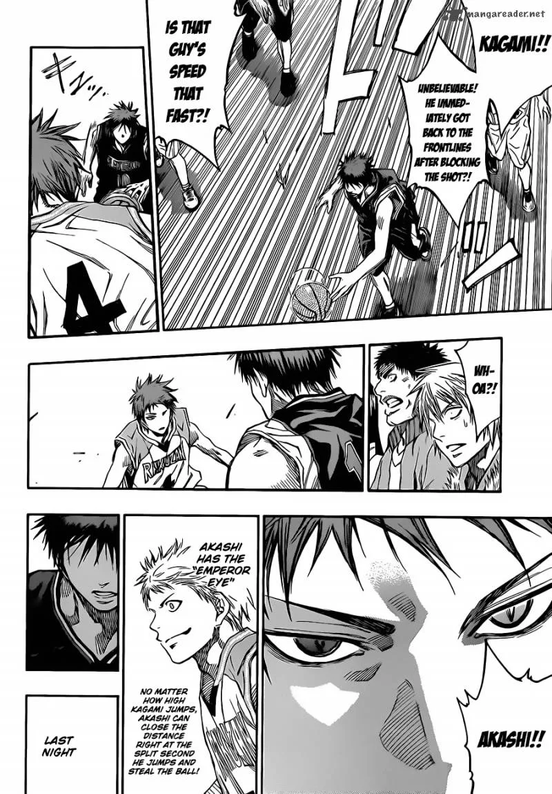 Kuroko no Basket Chapter 232 page 15