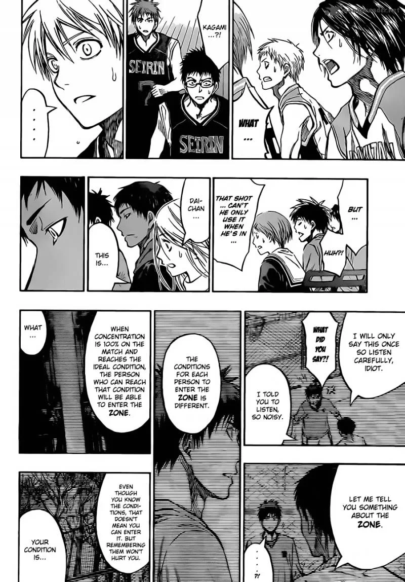 Kuroko no Basket Chapter 232 page 18