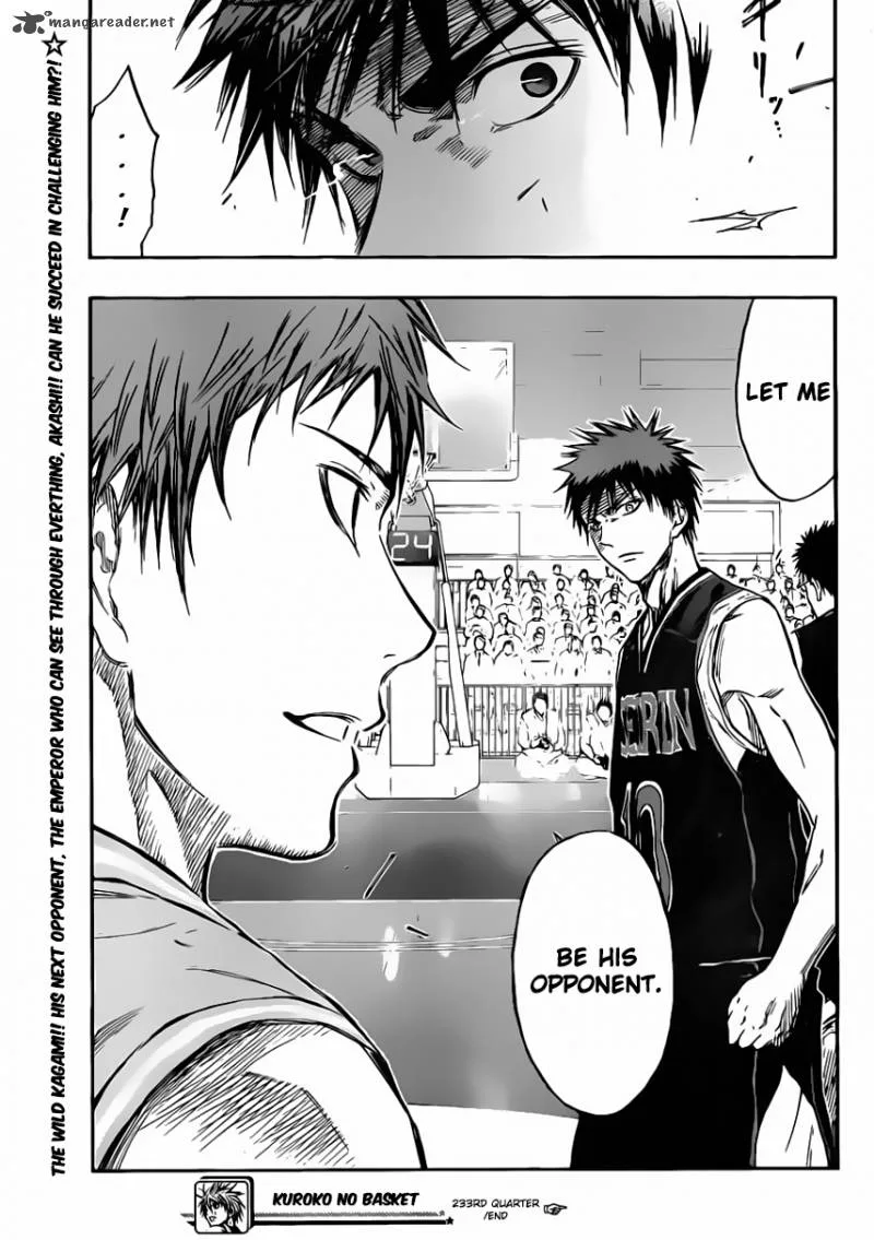 Kuroko no Basket Chapter 233 page 13