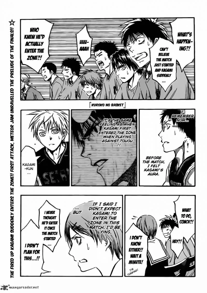 Kuroko no Basket Chapter 233 page 14