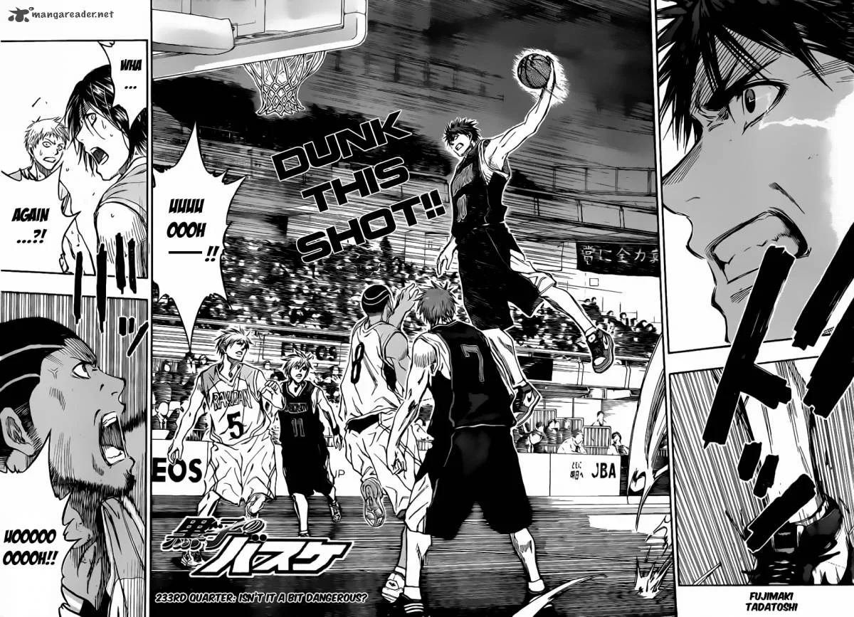 Kuroko no Basket Chapter 233 page 15