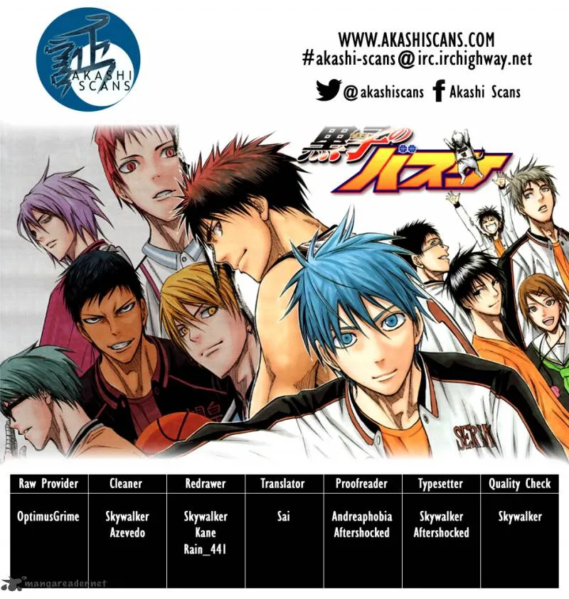 Kuroko no Basket Chapter 234 page 2