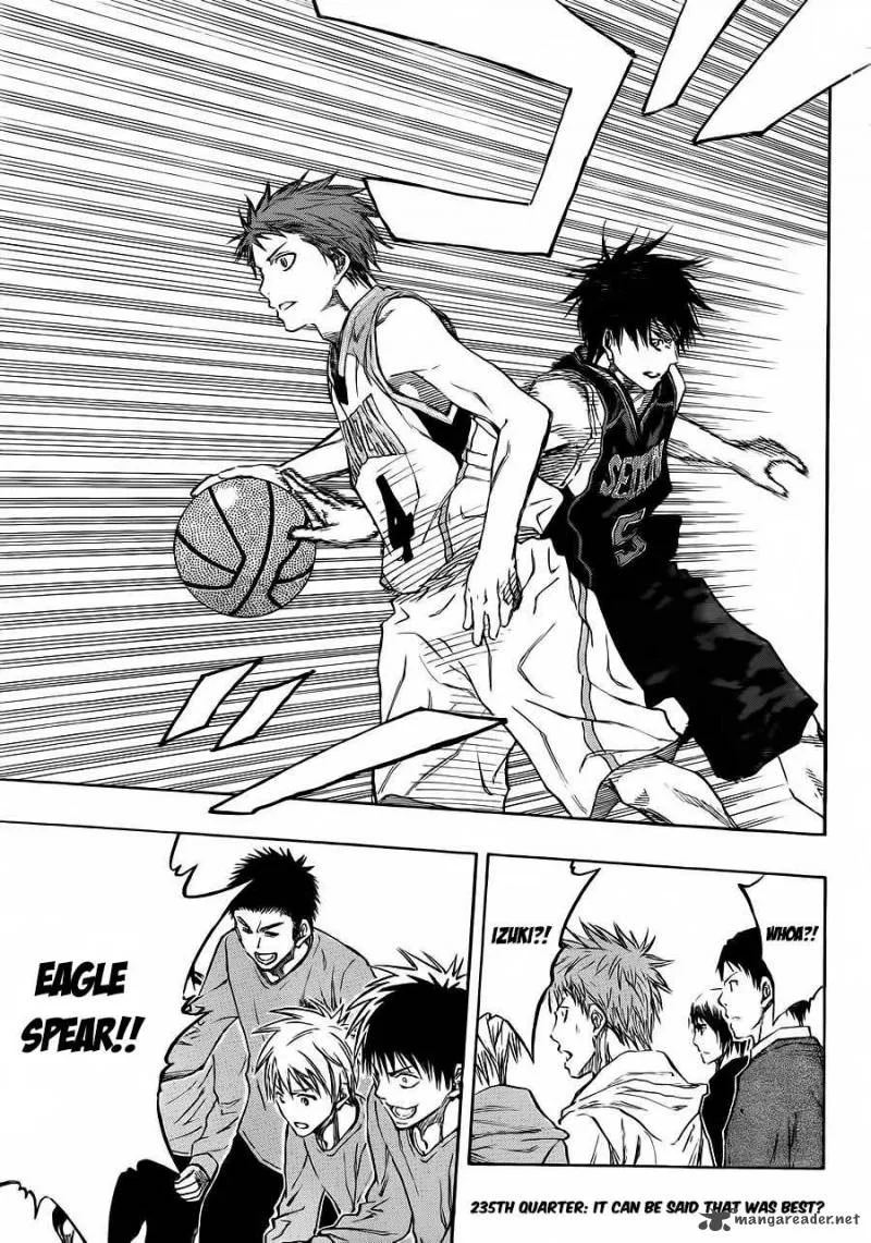Kuroko no Basket Chapter 235 page 4