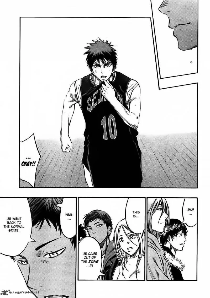 Kuroko no Basket Chapter 235 page 12