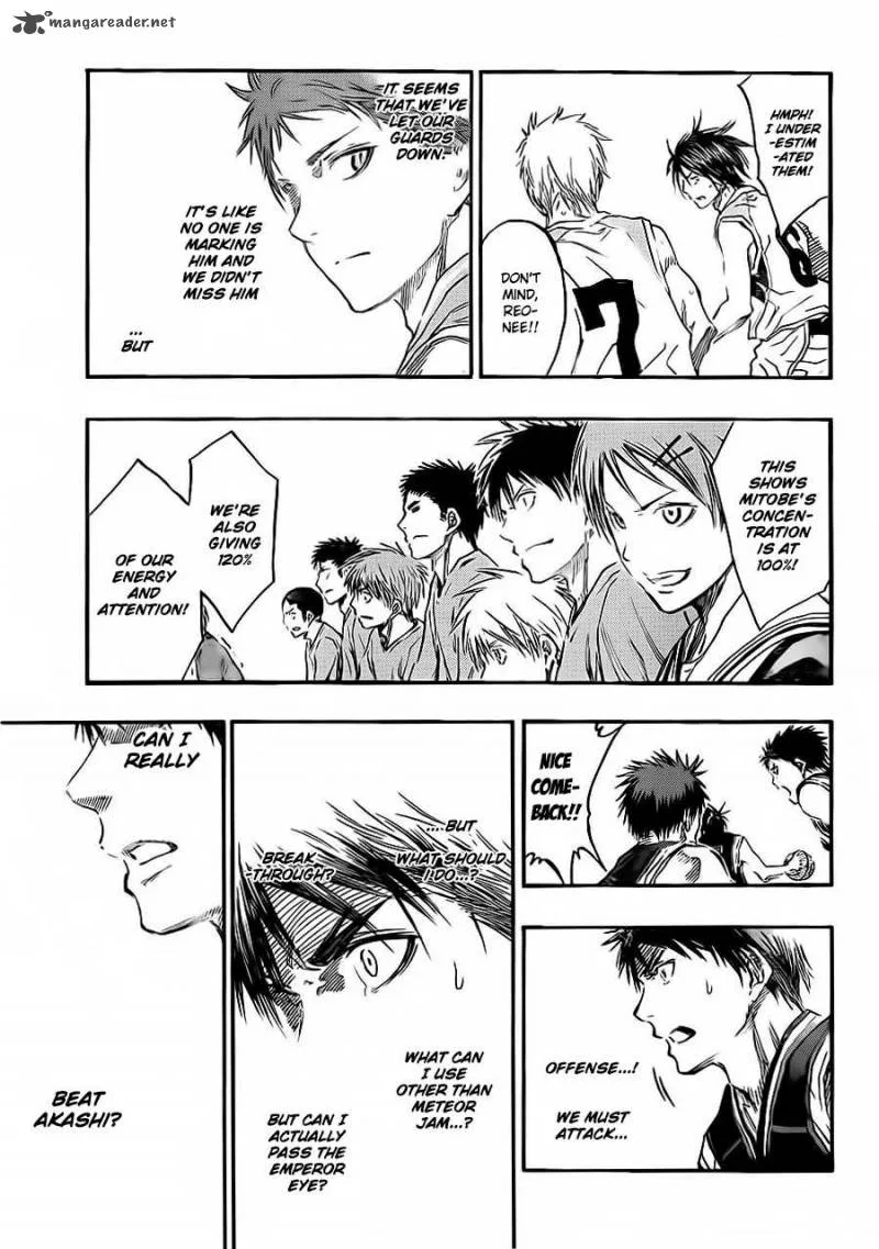 Kuroko no Basket Chapter 235 page 10