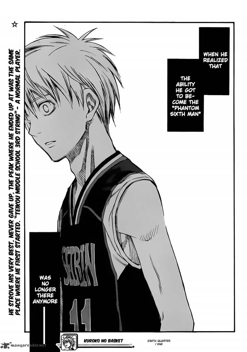 Kuroko no Basket Chapter 236 page 18
