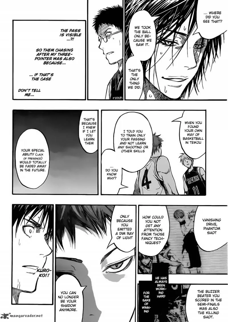 Kuroko no Basket Chapter 236 page 17
