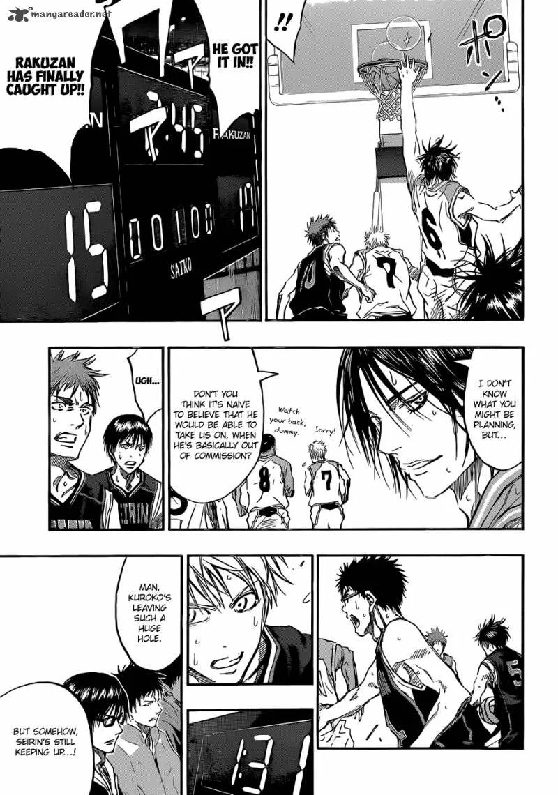 Kuroko no Basket Chapter 237 page 17