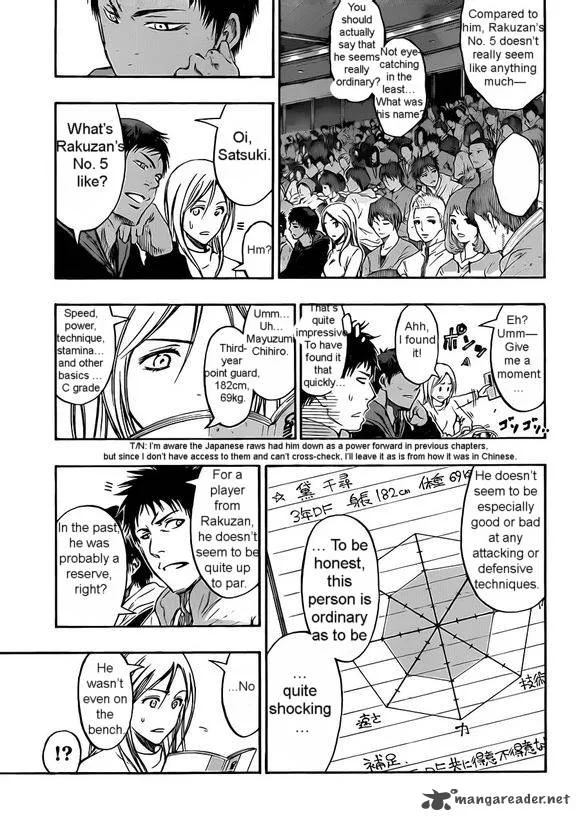 Kuroko no Basket Chapter 238 page 14