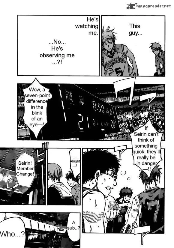 Kuroko no Basket Chapter 239 page 17