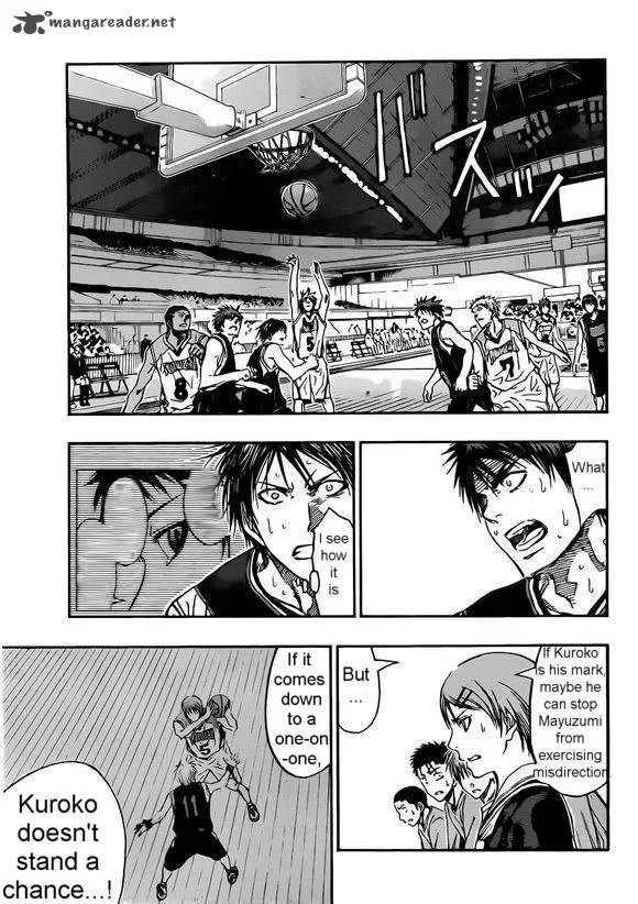 Kuroko no Basket Chapter 239 page 15