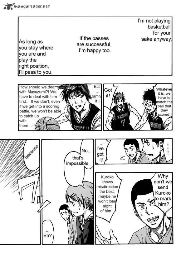 Kuroko no Basket Chapter 239 page 11