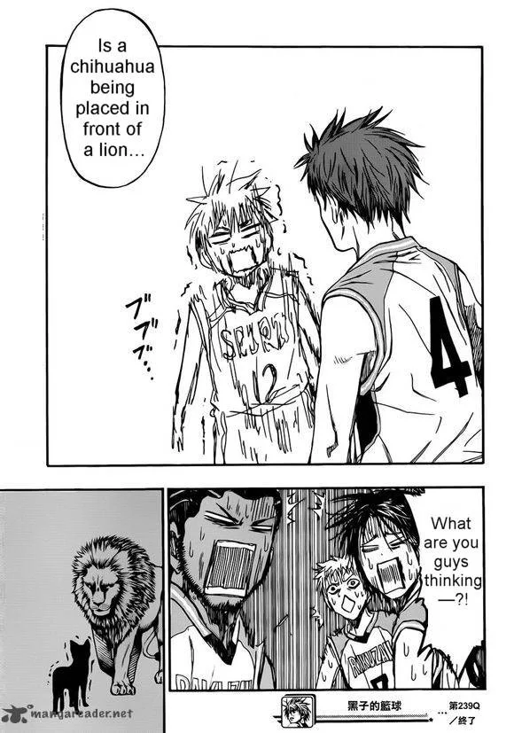 Kuroko no Basket Chapter 239 page 19