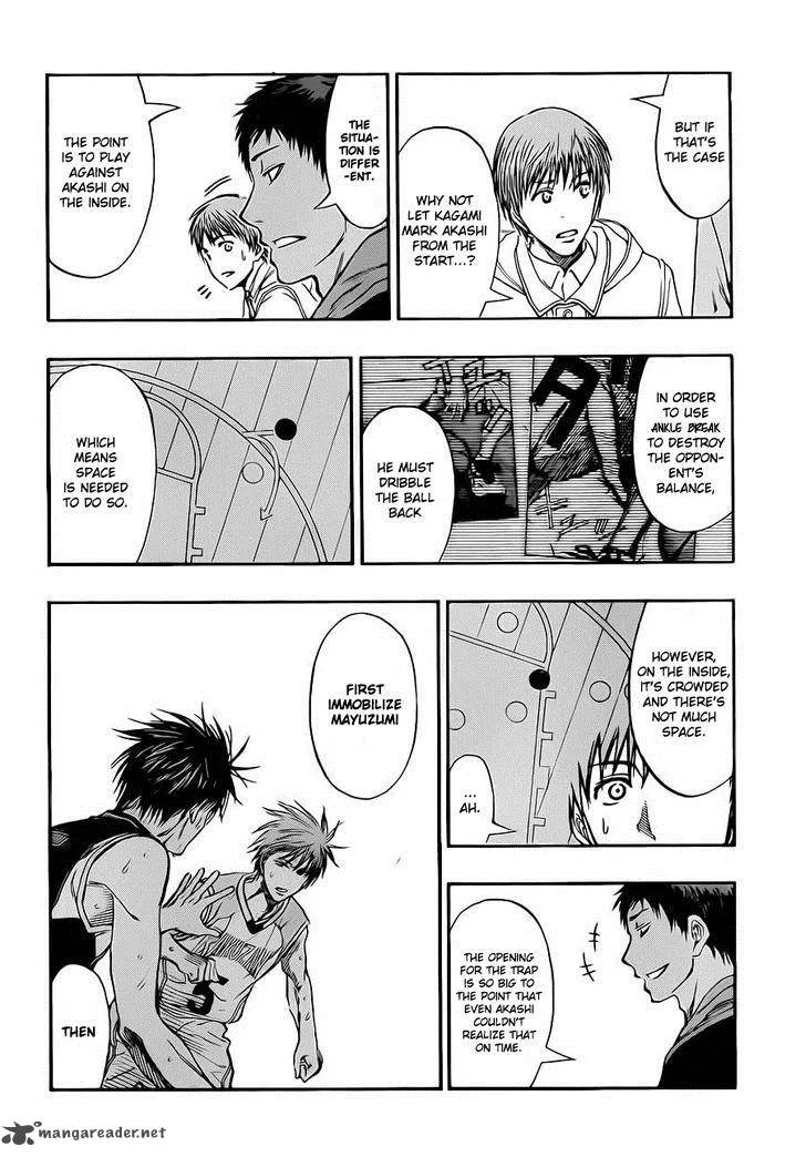Kuroko no Basket Chapter 240 page 12