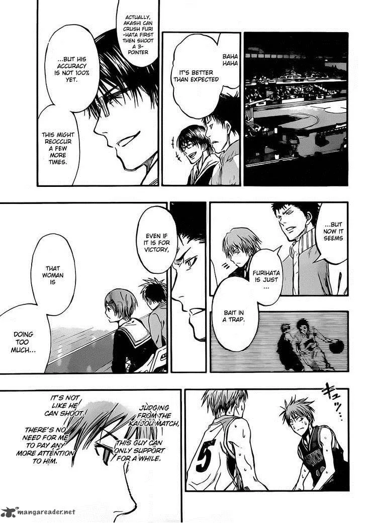 Kuroko no Basket Chapter 240 page 17