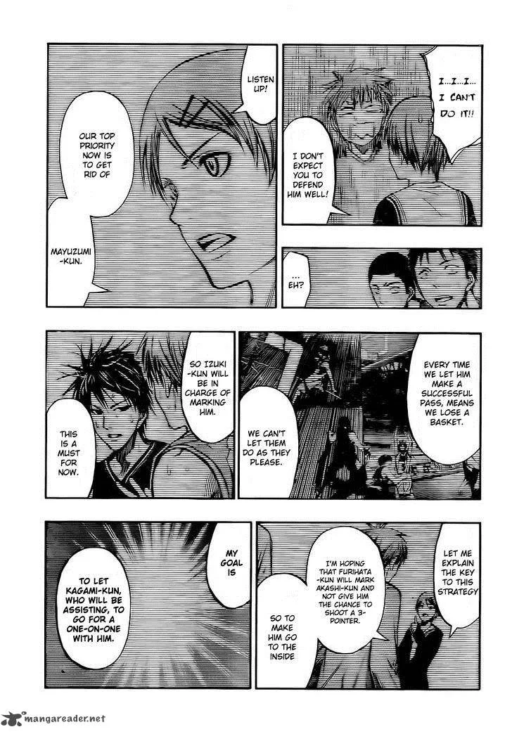 Kuroko no Basket Chapter 240 page 11