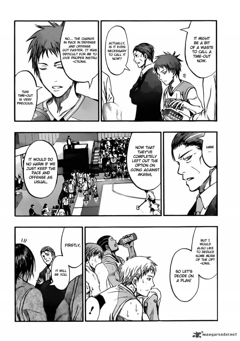 Kuroko no Basket Chapter 241 page 12