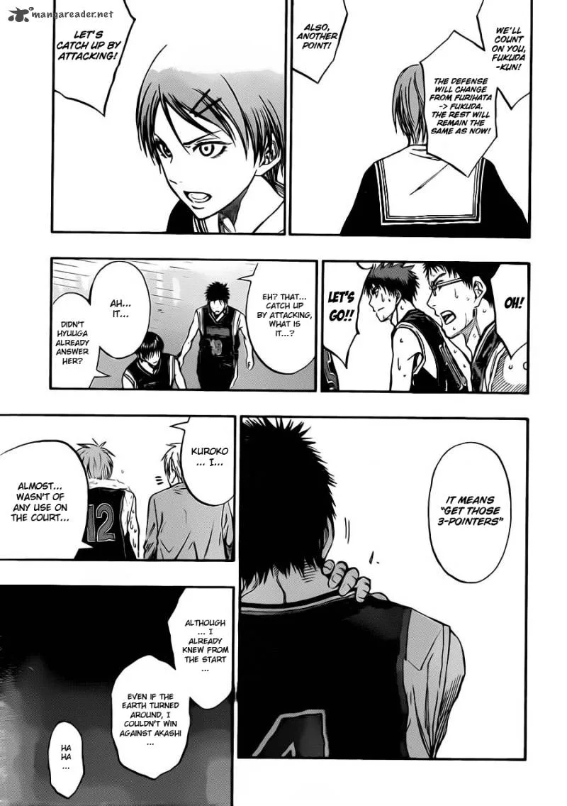 Kuroko no Basket Chapter 241 page 9