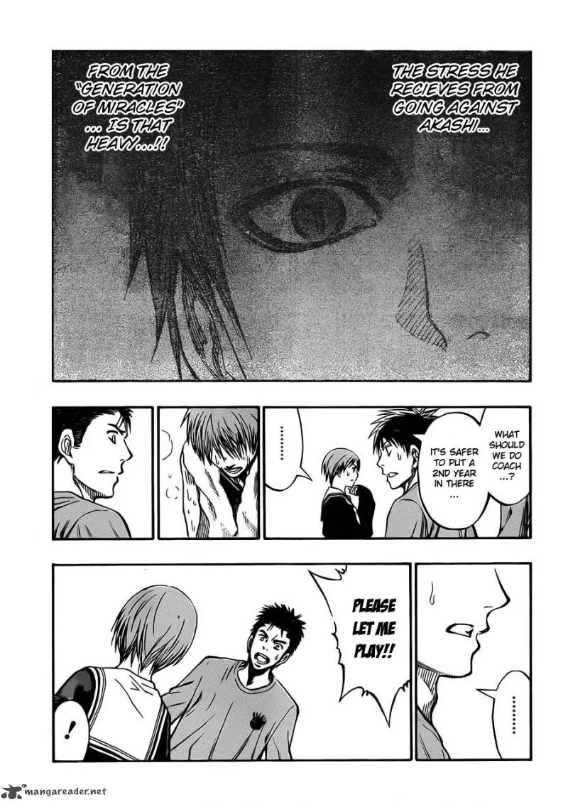 Kuroko no Basket Chapter 241 page 15