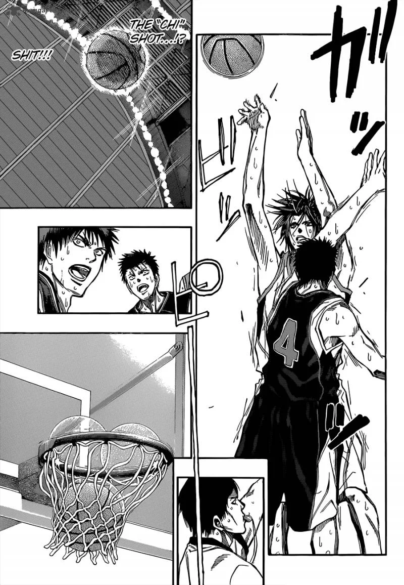 Kuroko no Basket Chapter 243 page 9