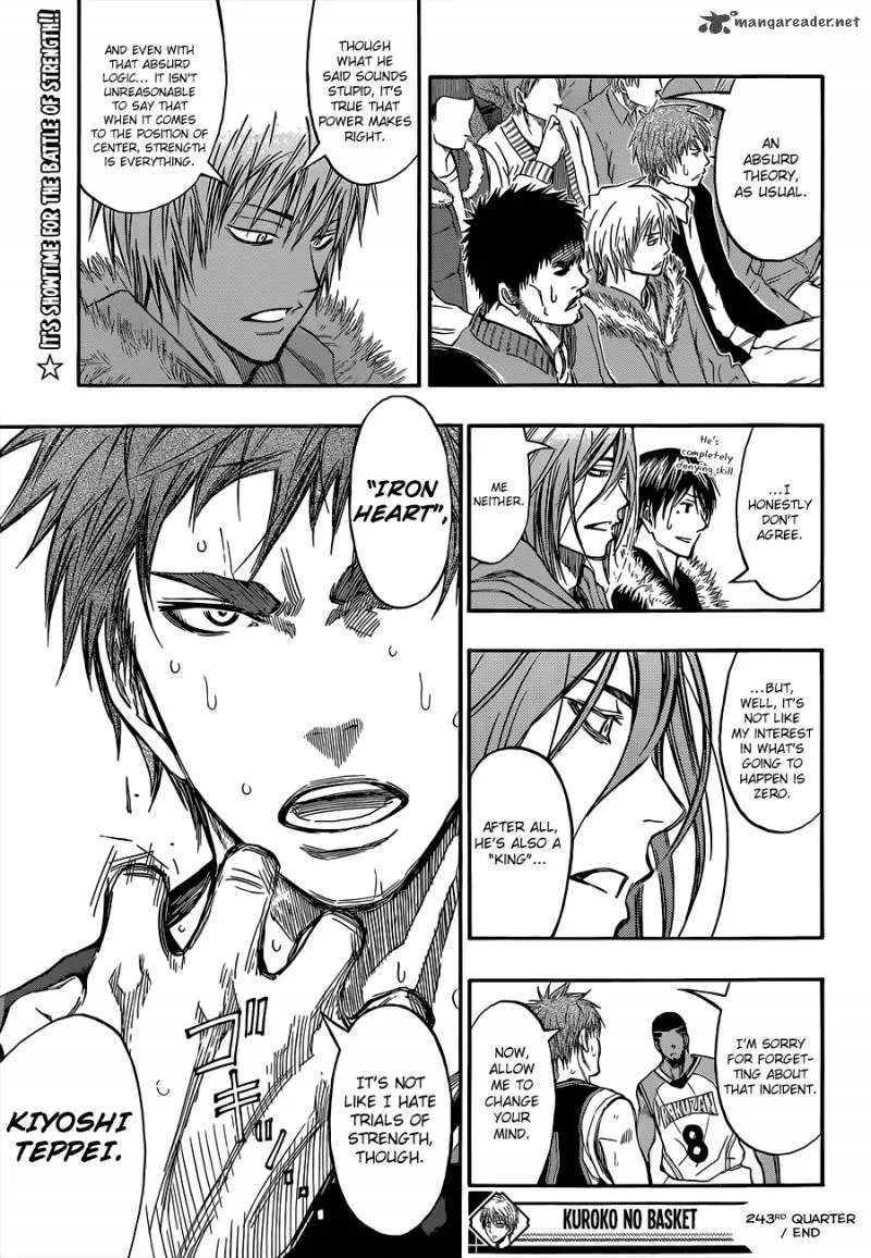 Kuroko no Basket Chapter 243 page 21
