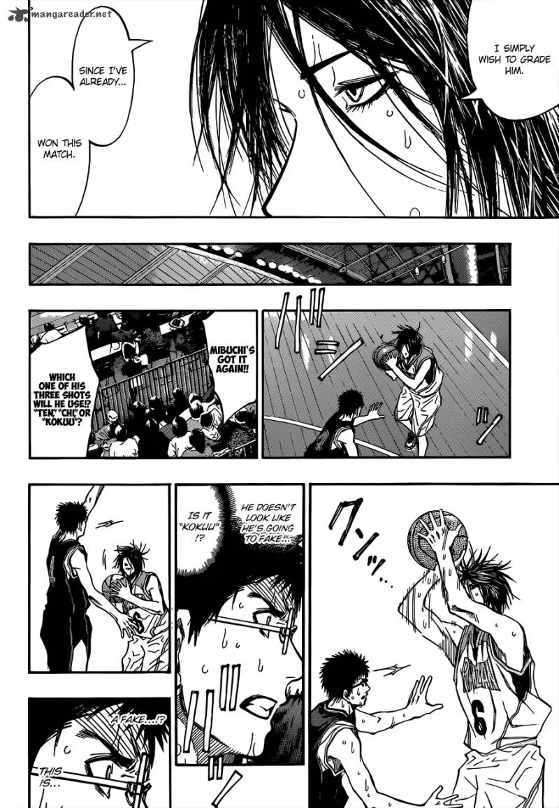 Kuroko no Basket Chapter 243 page 8