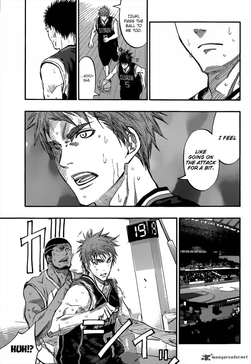 Kuroko no Basket Chapter 243 page 13