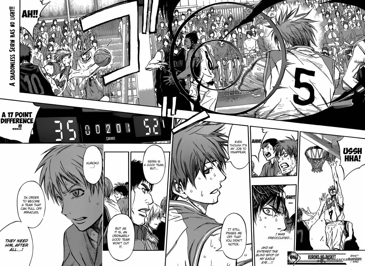 Kuroko no Basket Chapter 244 page 20