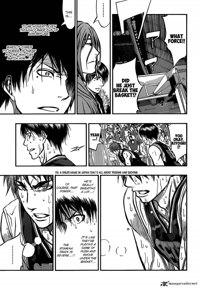Kuroko no Basket Chapter 244 page 13