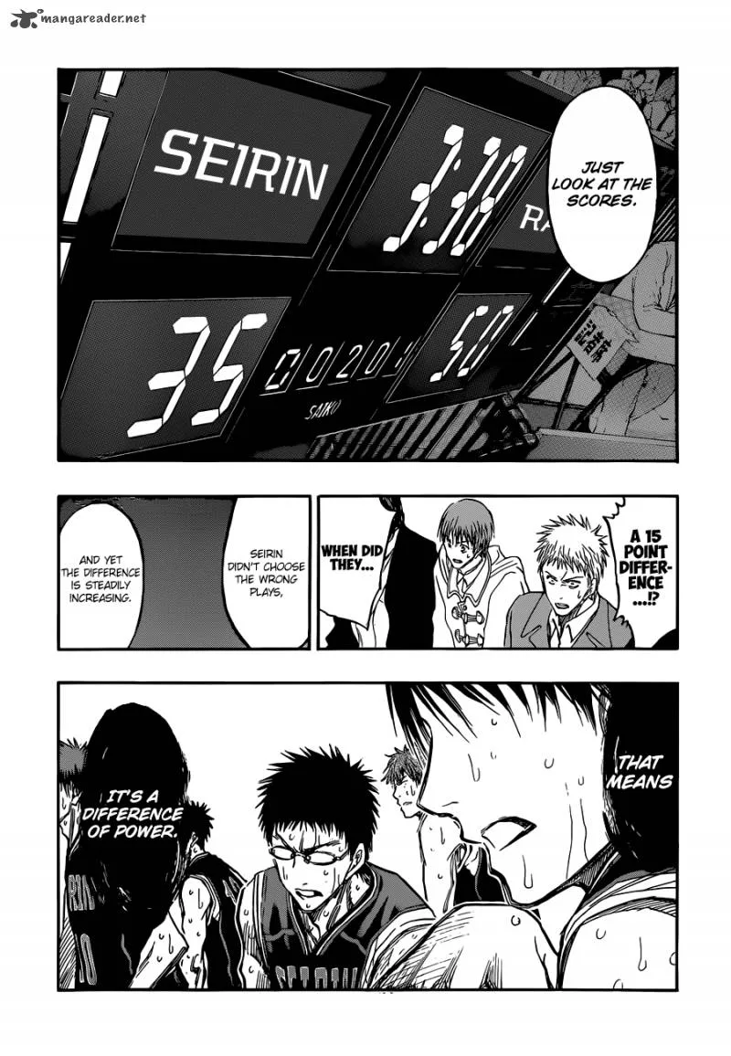 Kuroko no Basket Chapter 244 page 18