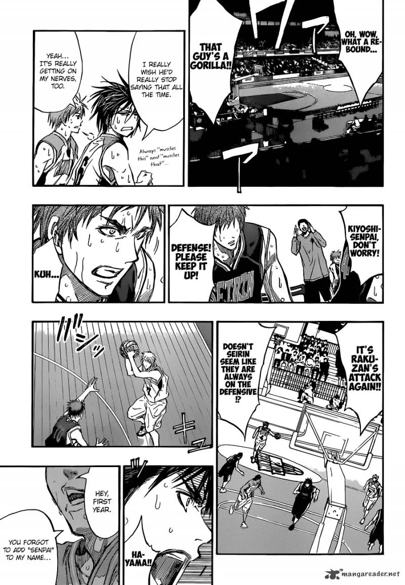 Kuroko no Basket Chapter 244 page 9