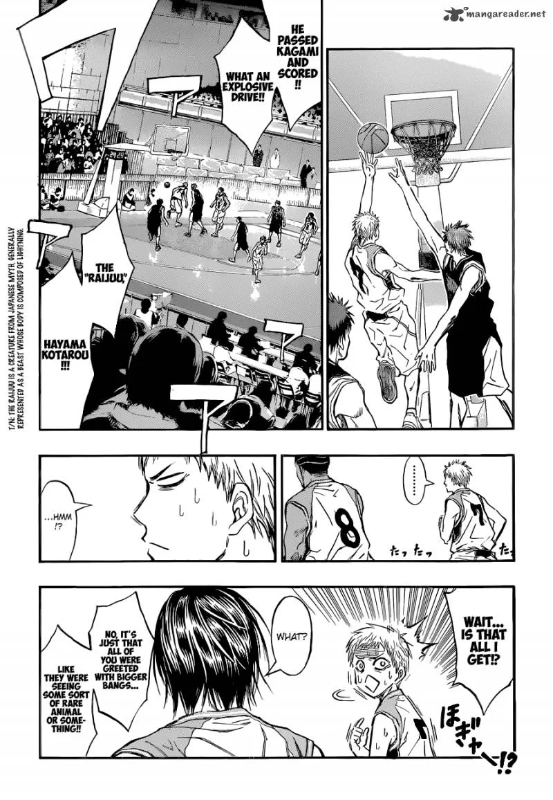 Kuroko no Basket Chapter 245 page 13