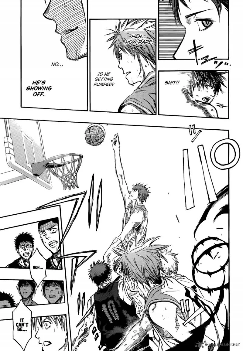Kuroko no Basket Chapter 245 page 17
