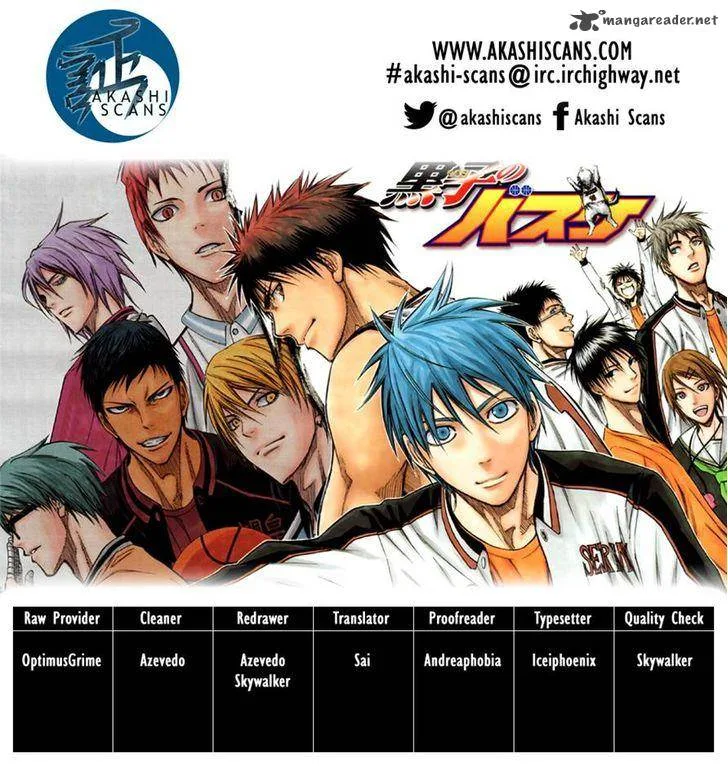 Kuroko no Basket Chapter 246 page 19