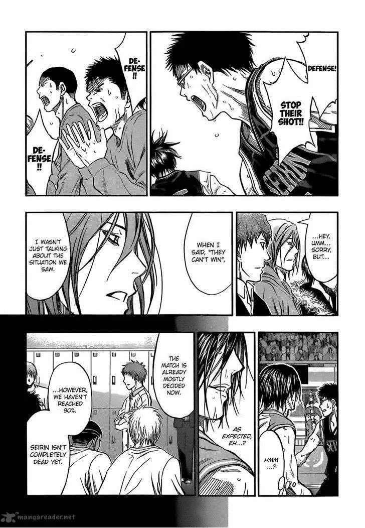 Kuroko no Basket Chapter 246 page 14