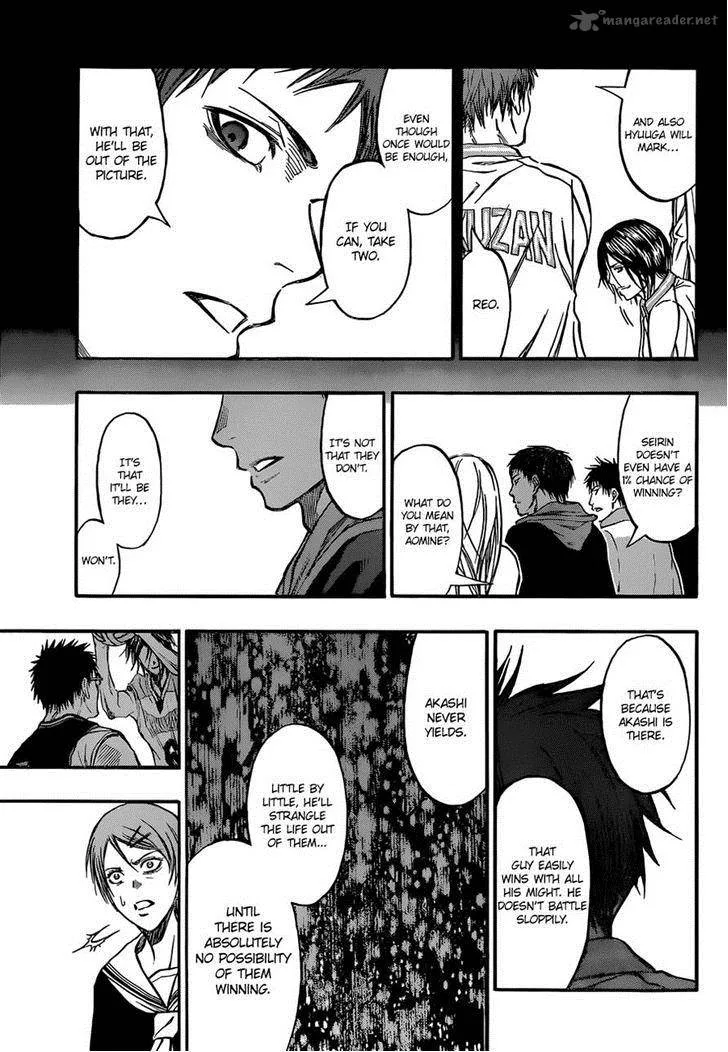 Kuroko no Basket Chapter 246 page 16