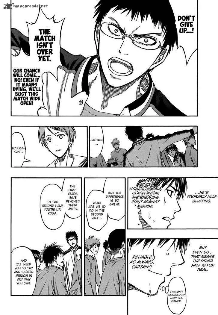 Kuroko no Basket Chapter 246 page 4