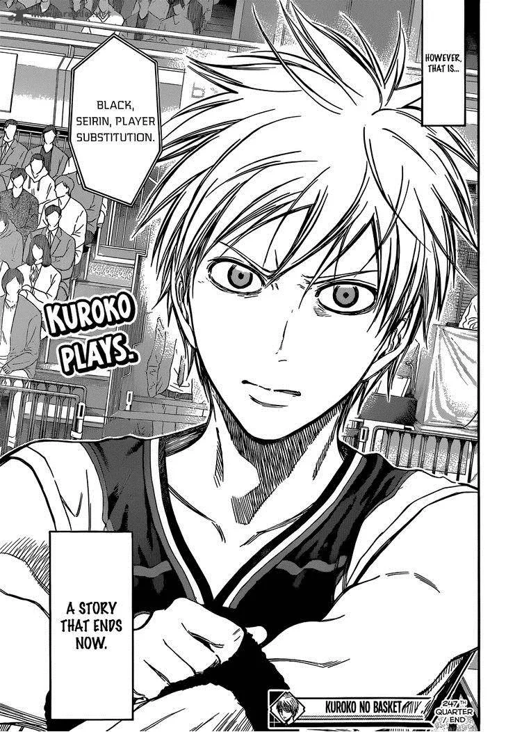 Kuroko no Basket Chapter 247 page 20