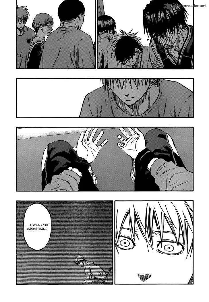 Kuroko no Basket Chapter 247 page 16