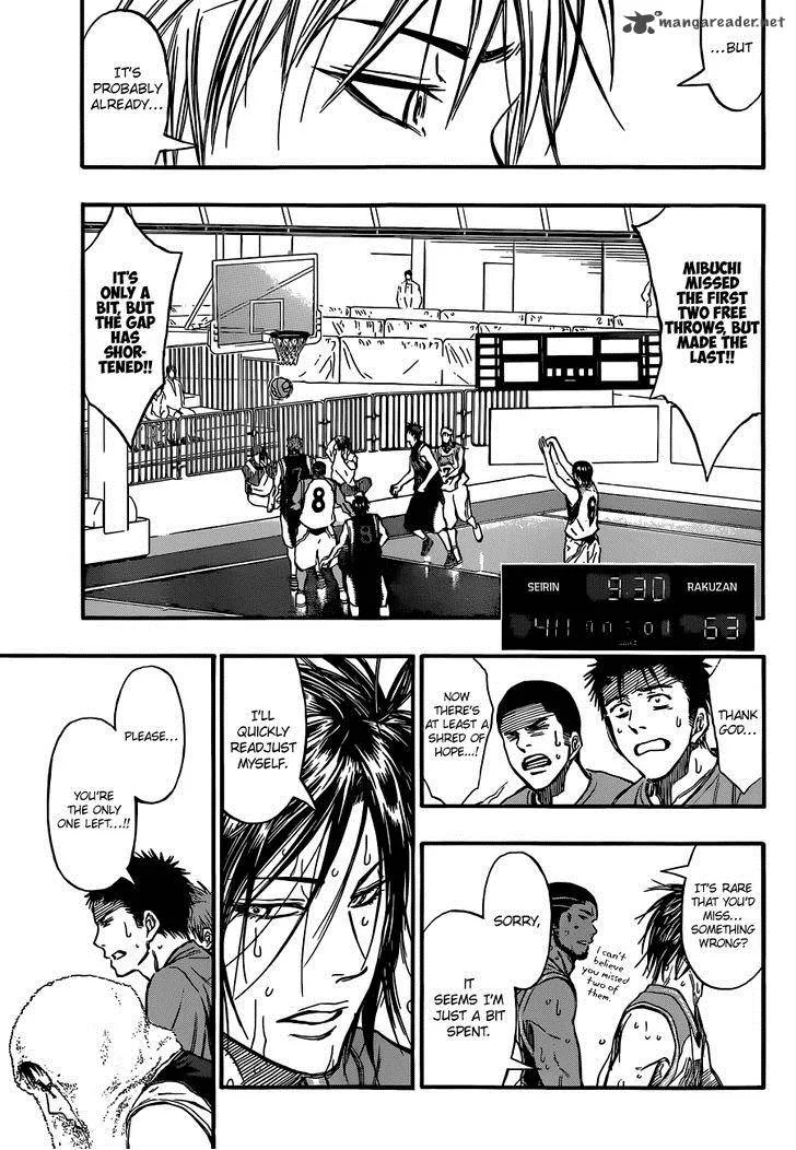 Kuroko no Basket Chapter 247 page 9