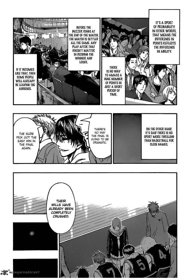Kuroko no Basket Chapter 247 page 14