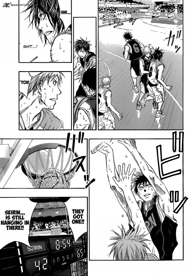 Kuroko no Basket Chapter 248 page 9