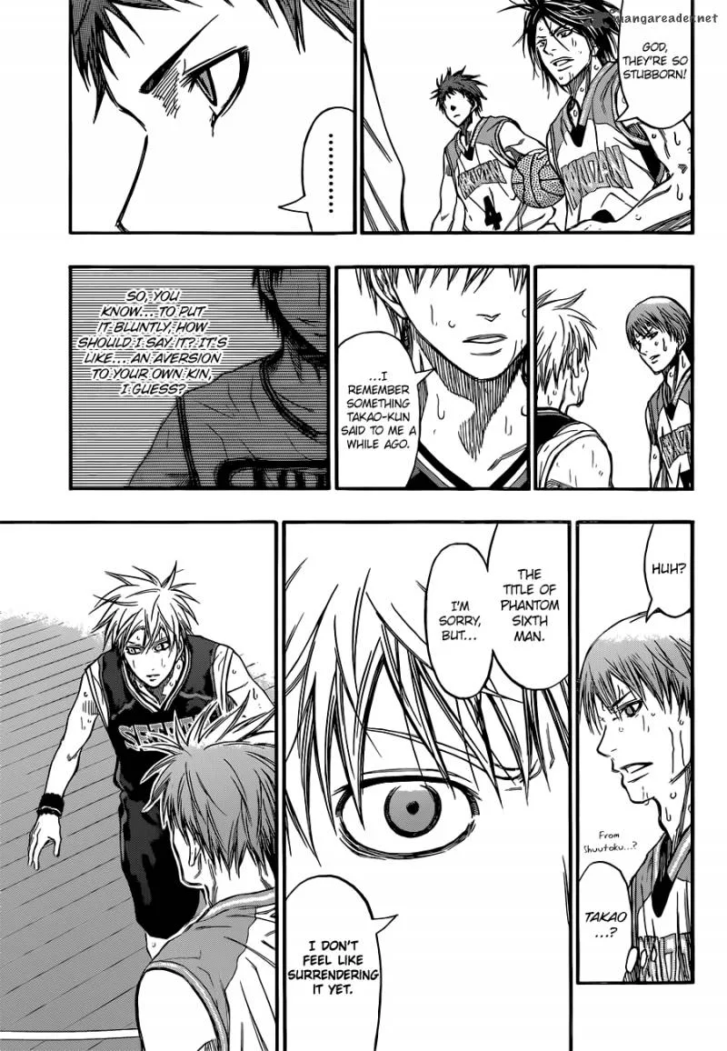 Kuroko no Basket Chapter 248 page 19