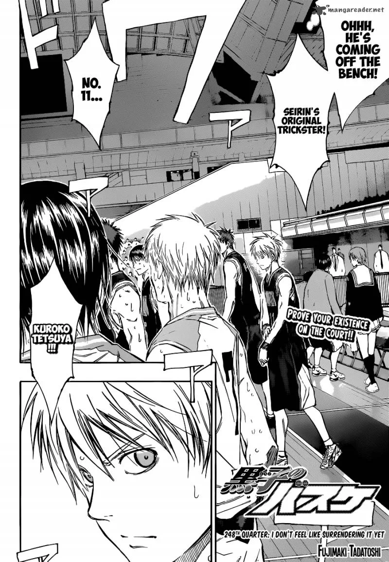 Kuroko no Basket Chapter 248 page 4