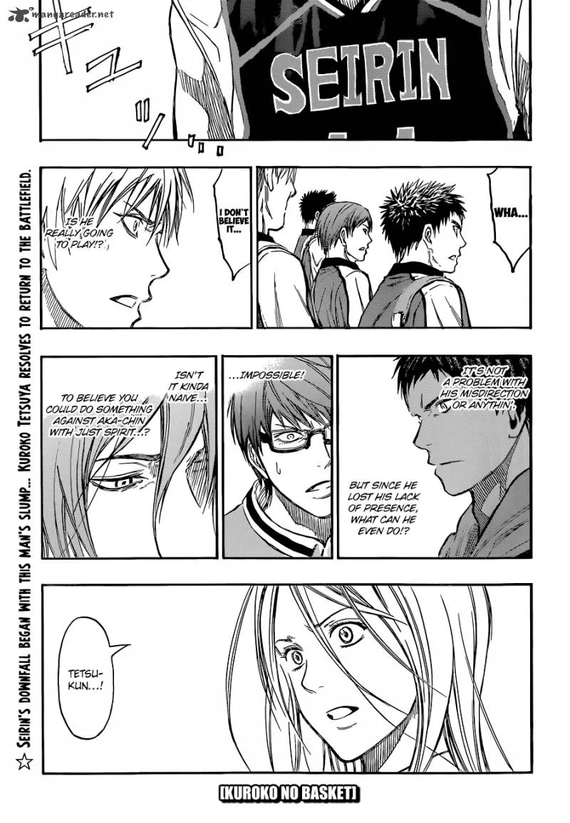 Kuroko no Basket Chapter 248 page 1