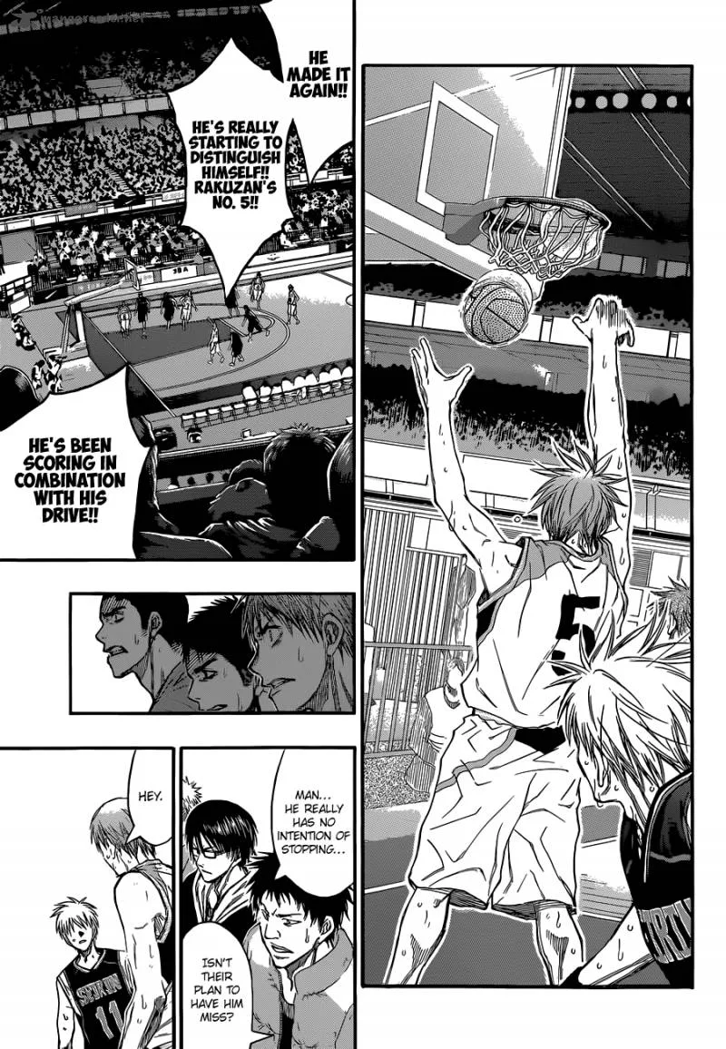 Kuroko no Basket Chapter 248 page 17