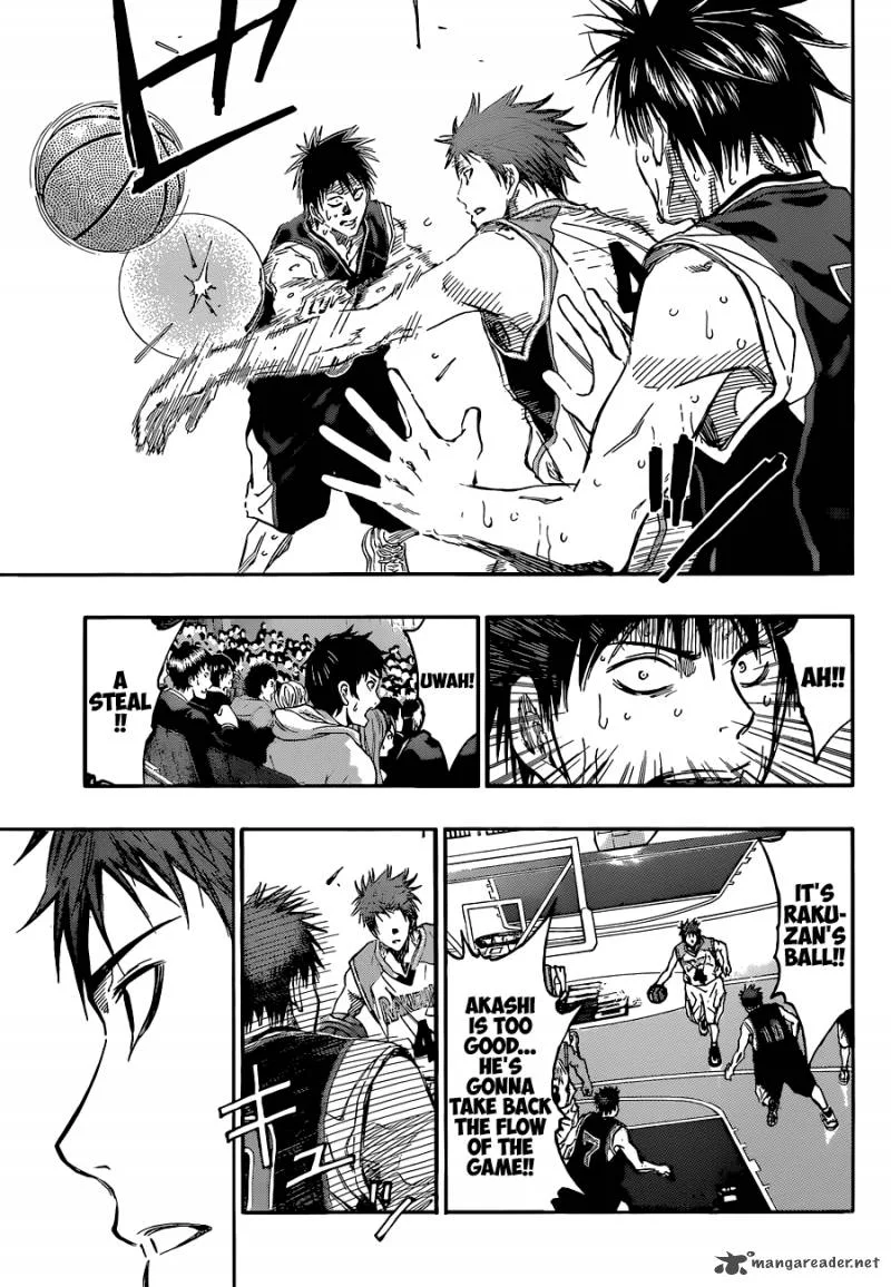 Kuroko no Basket Chapter 249 page 17